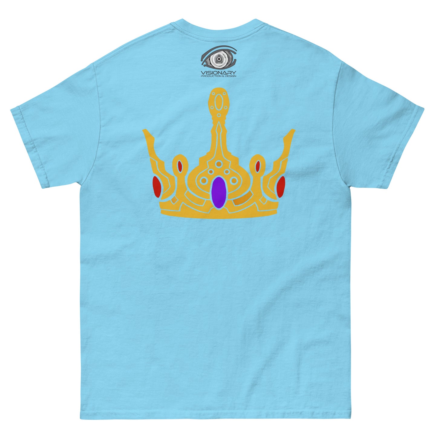 Men’s Classic Tee “Gold Crown” Adventurers Front/Crest Back