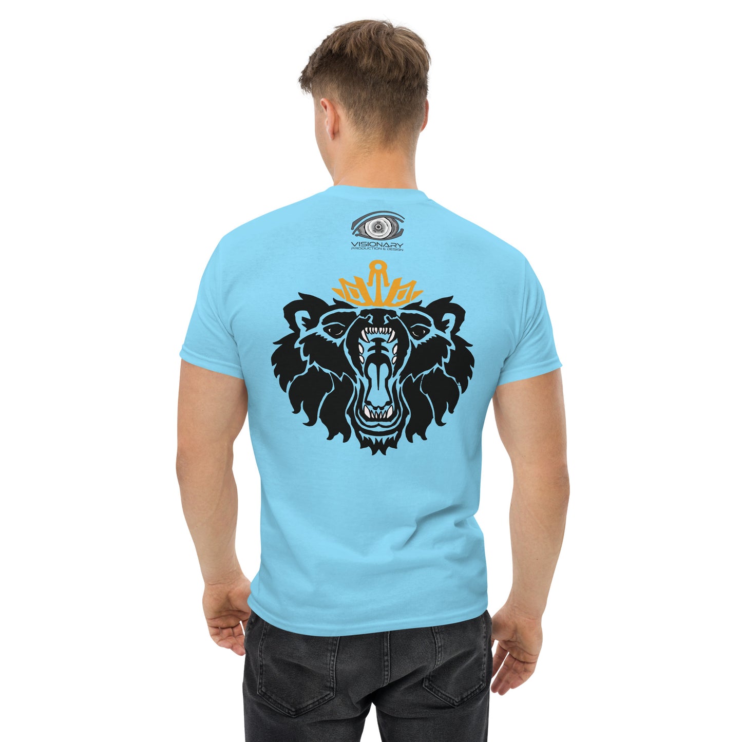 Men’s Classic Tee “Royal Bear” Adventurers Front/Crest Back