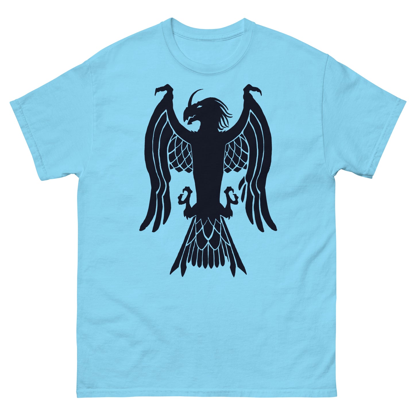 Men’s Classic Tee “Dragon Hawk” Crest Front/Adventurers Back