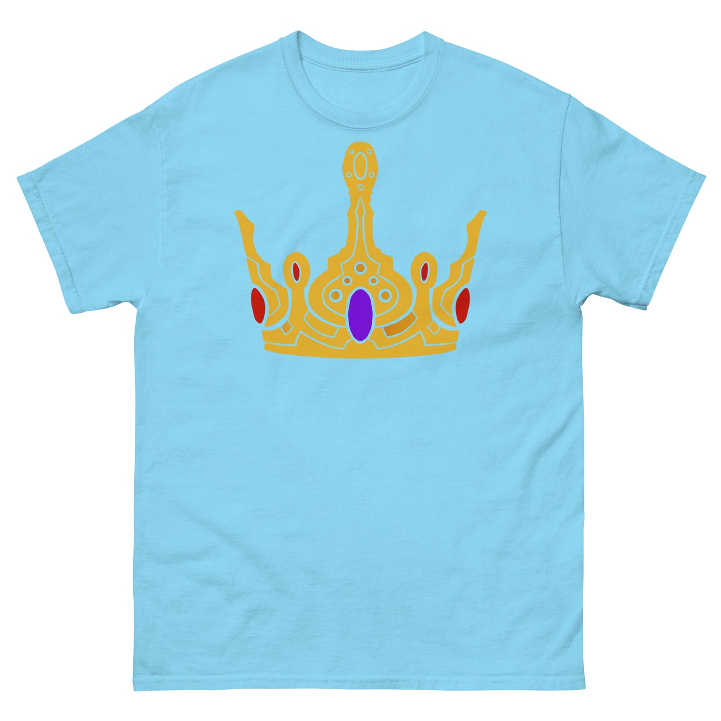 Men’s Classic Tee “Gold Crown” Crest Front/Adventurers Back