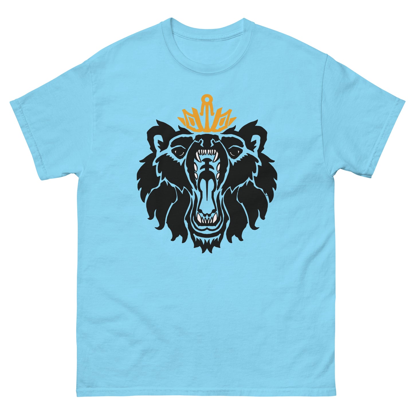 Men's Classic Tee “Royal Bear” Crest Front/Adventurers Back