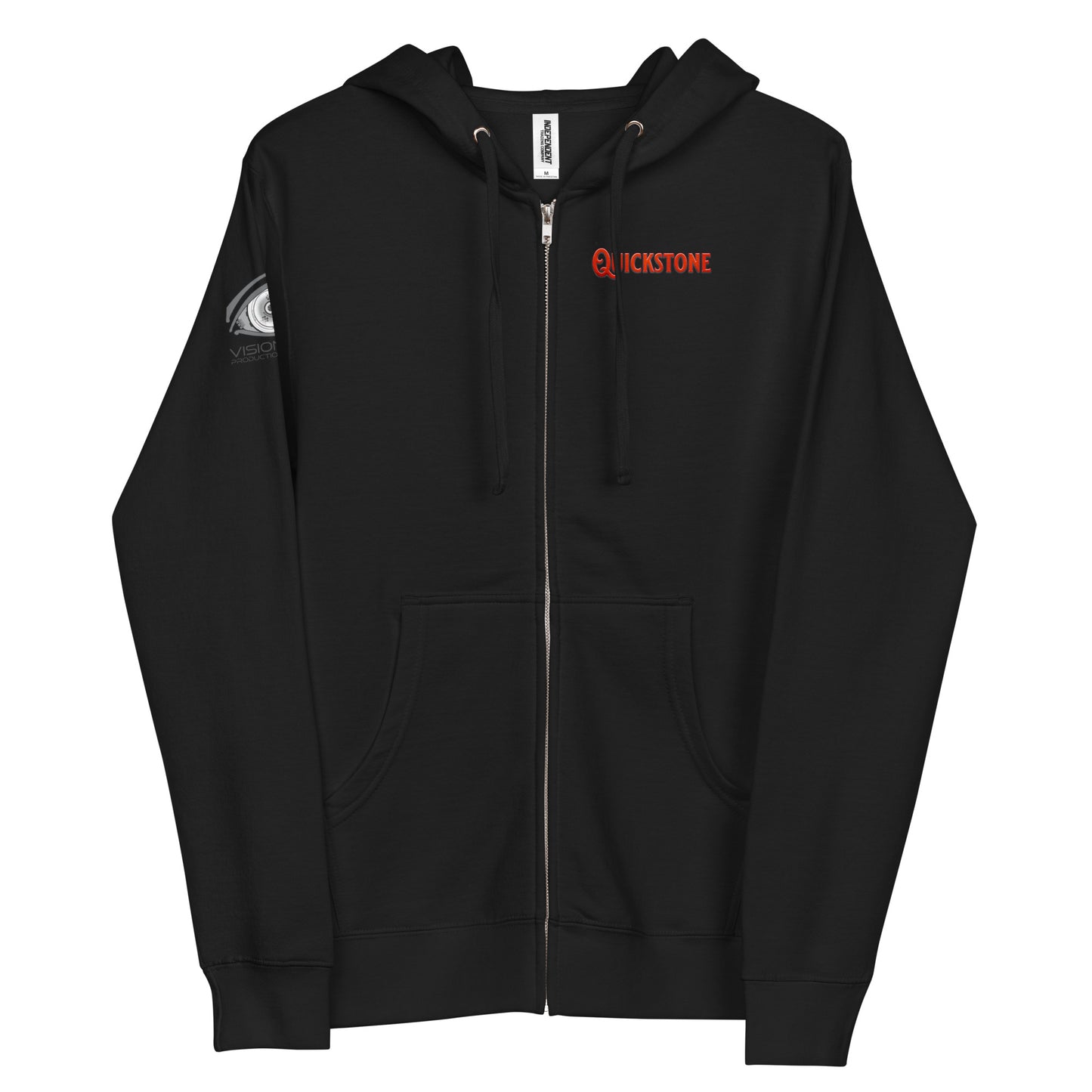 Unisex Fleece Zip Up Hoodie "Quickstone"