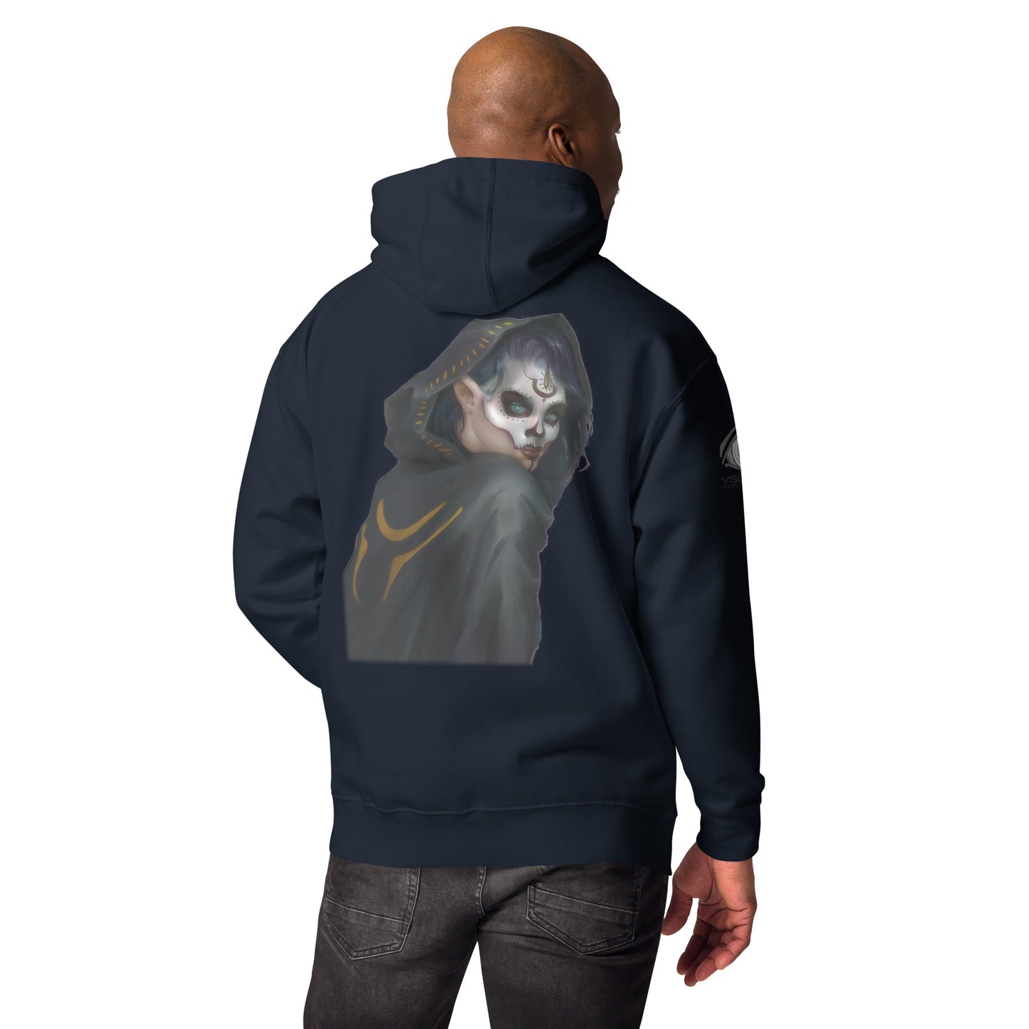 Unisex Pull Over Hoodie "Mask"