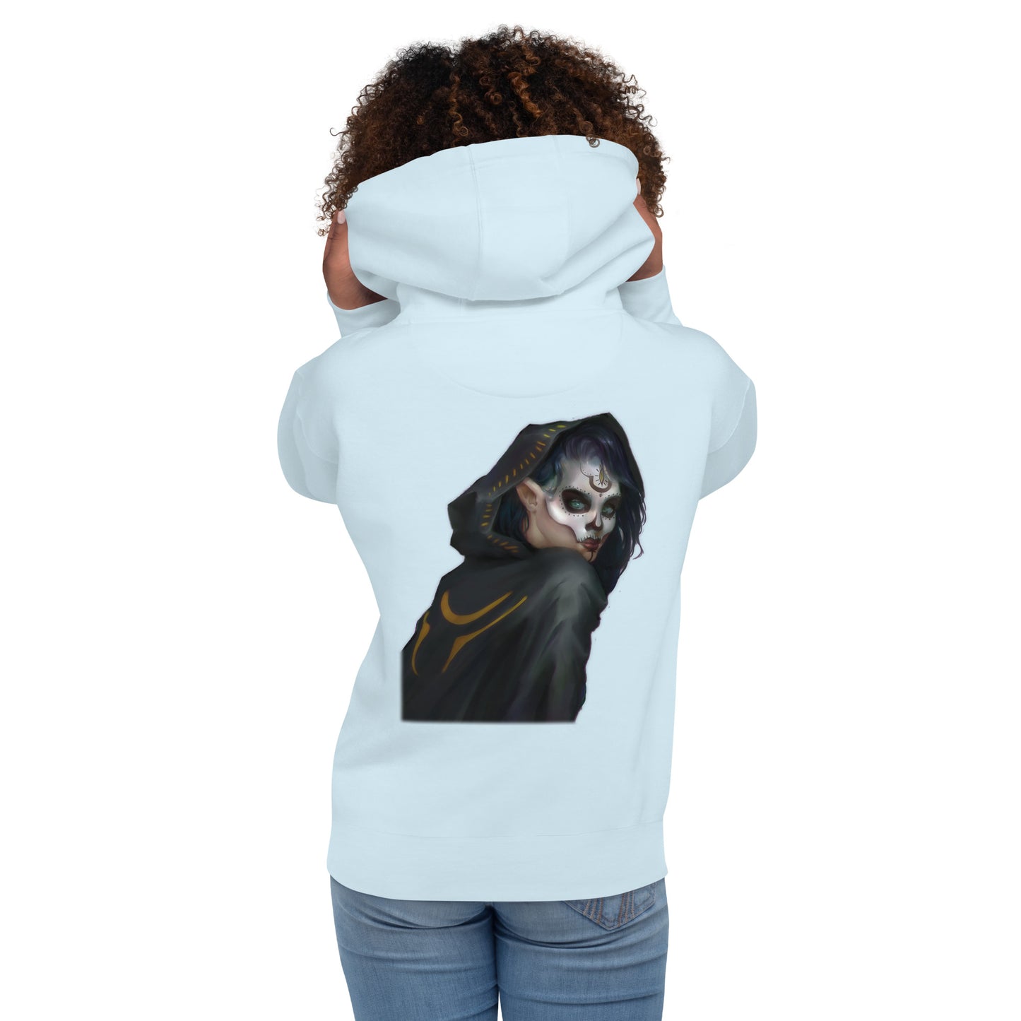 Unisex Pull Over Hoodie "Mask"