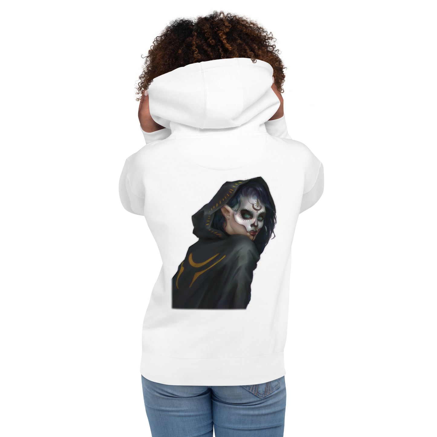 Unisex Pull Over Hoodie "Mask"