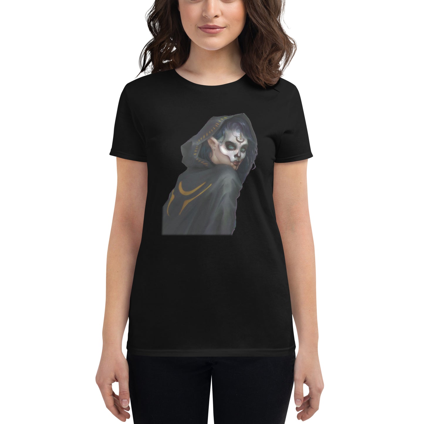 Women's Short Sleeve T-Shirt "Mask"