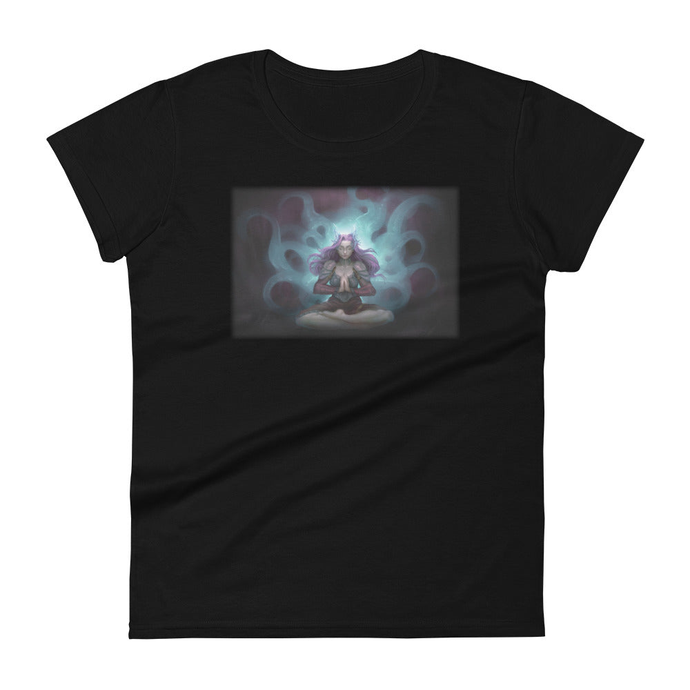 Women's Short Sleeve T-Shirt "Meditation"