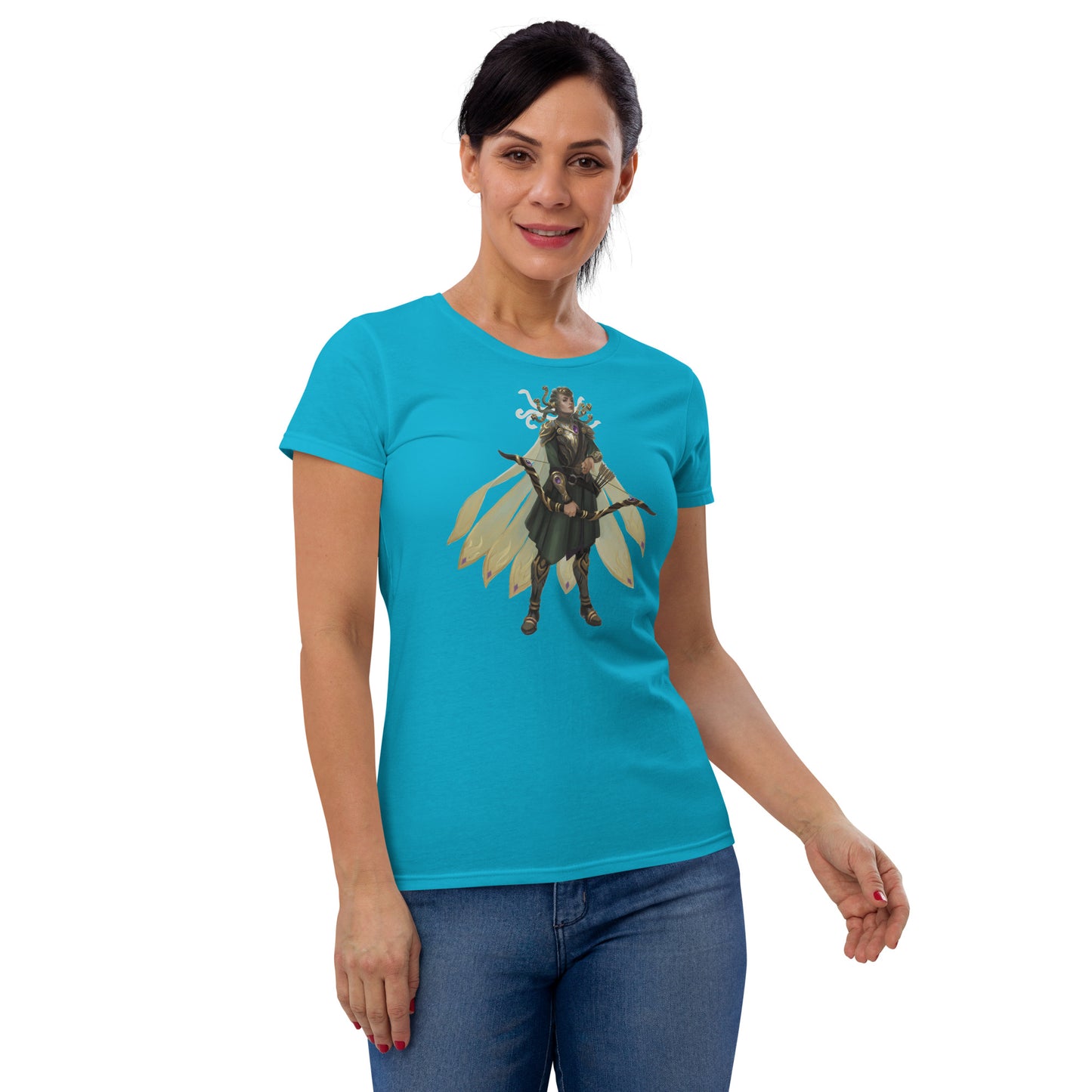 Women's Short Sleeve T-Shirt "Medusa Queen"