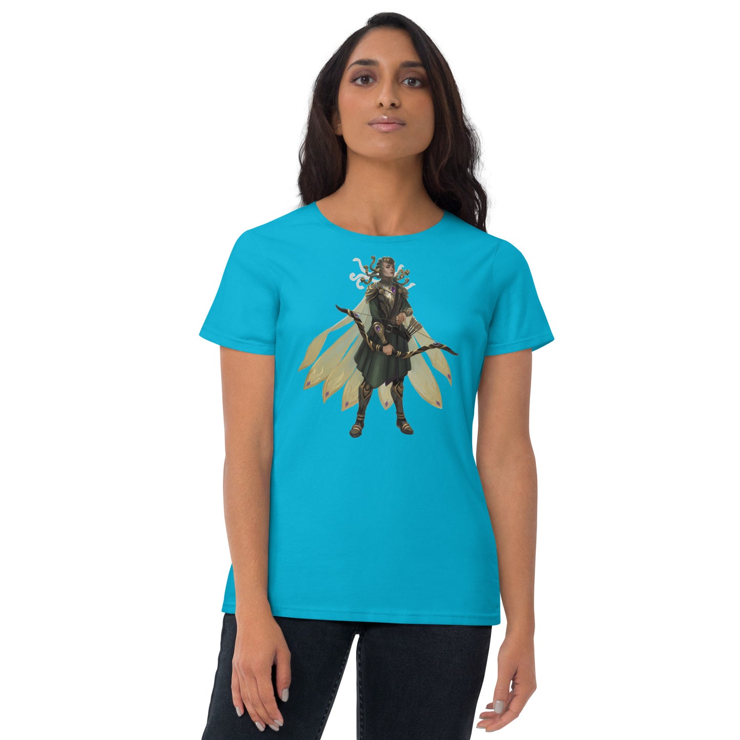 Women's Short Sleeve T-Shirt "Medusa Queen"