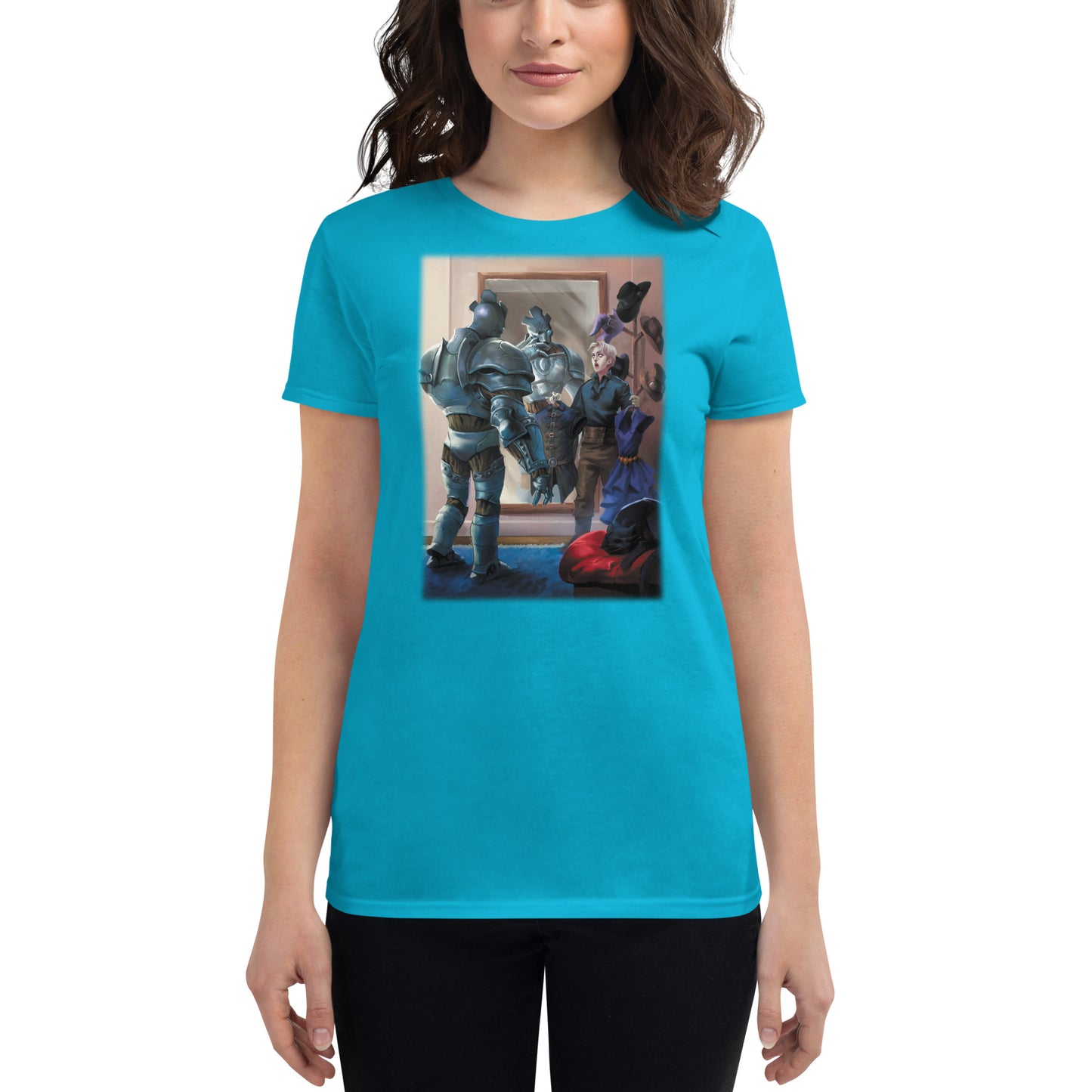 Women's Short Sleeve T-Shirt "Which Dress"