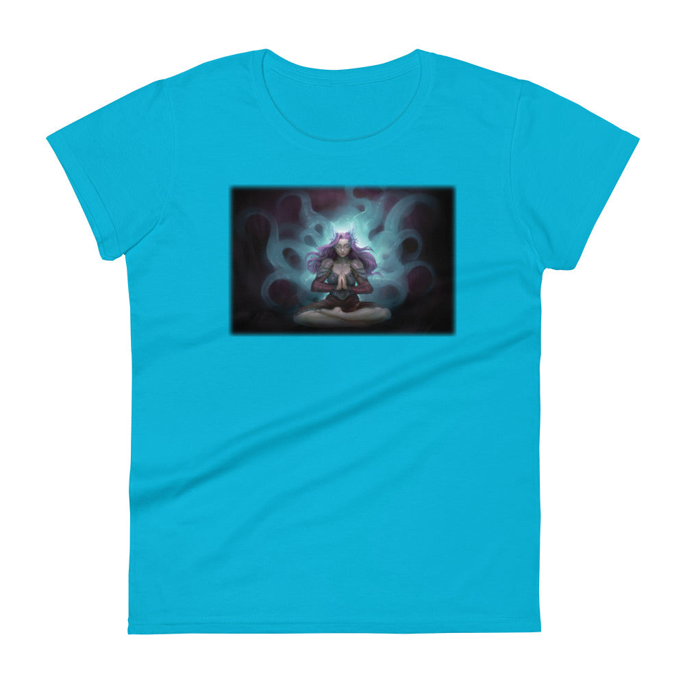 Women's Short Sleeve T-Shirt "Meditation"