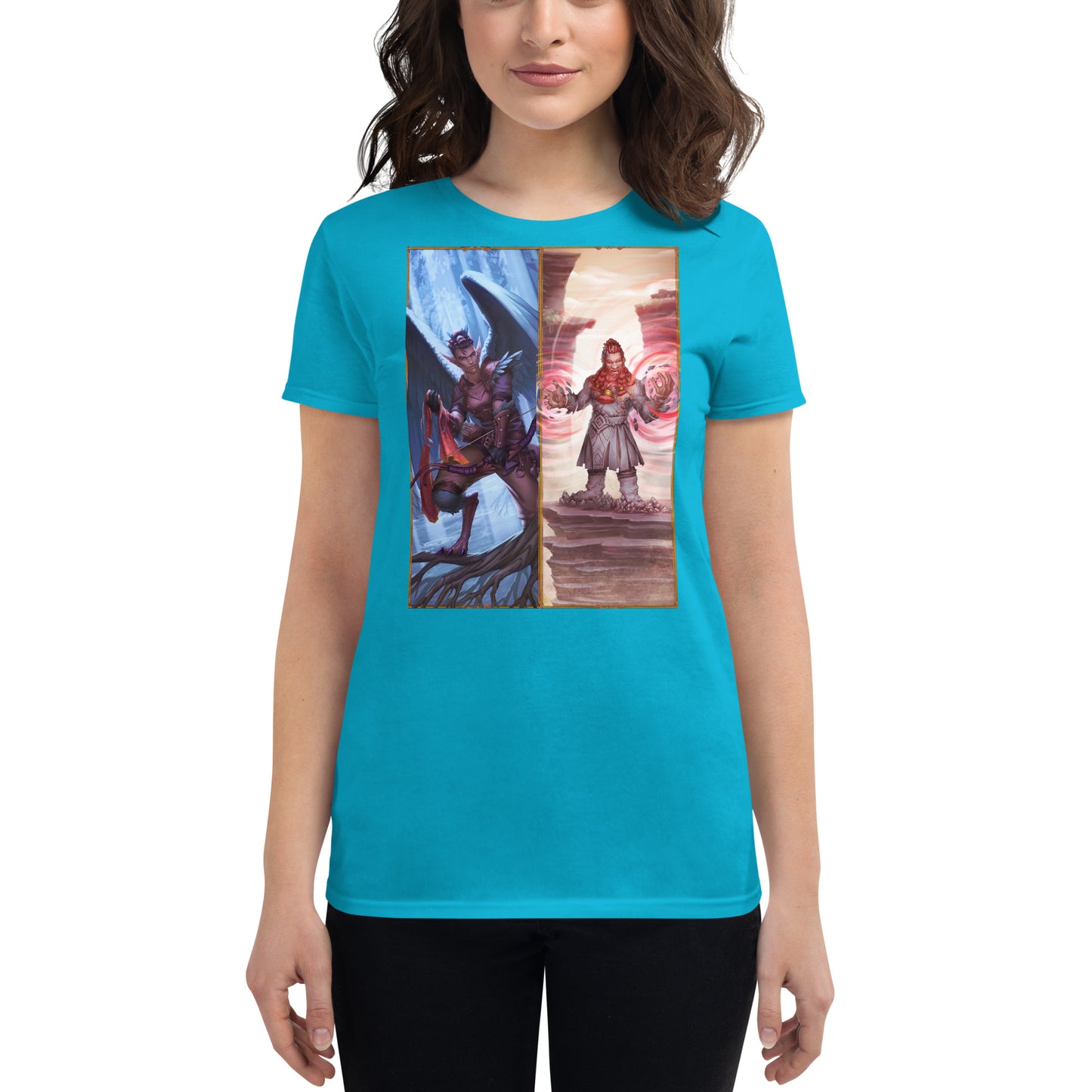 Women's Short Sleeve T-Shirt “Harpy Warlock"