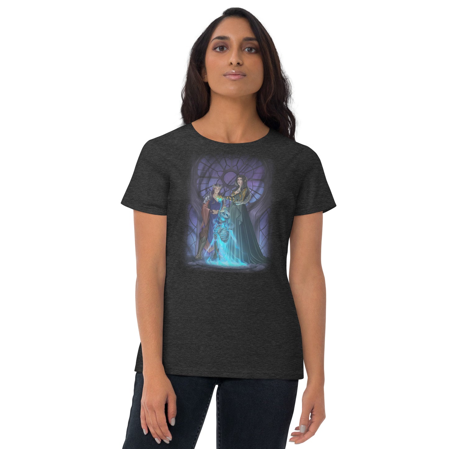 Women's Short Sleeve T-Shirt "Speak with Dead"