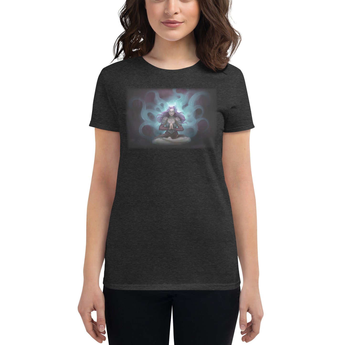 Women's Short Sleeve T-Shirt "Meditation"