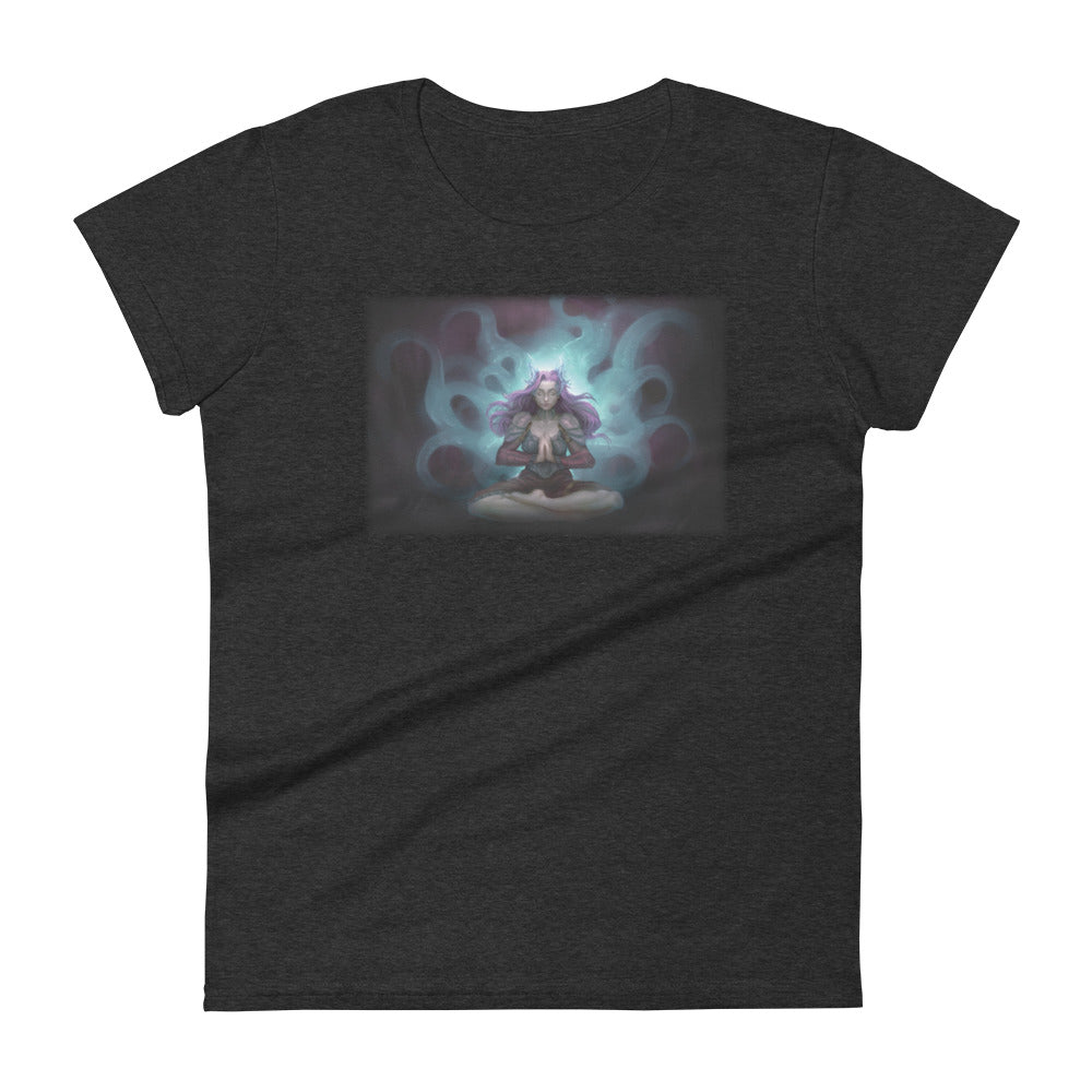 Women's Short Sleeve T-Shirt "Meditation"