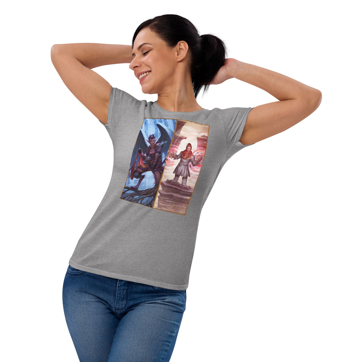 Women's Short Sleeve T-Shirt “Harpy Warlock"