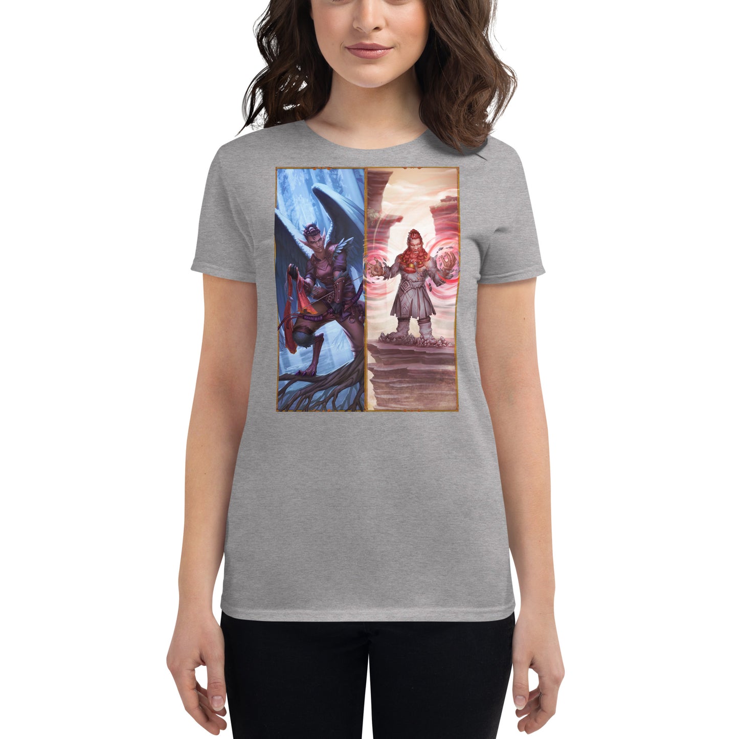 Women's Short Sleeve T-Shirt “Harpy Warlock"