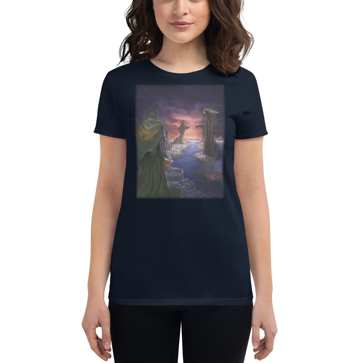 Women's Short Sleeve T-Shirt "Dread Queen"