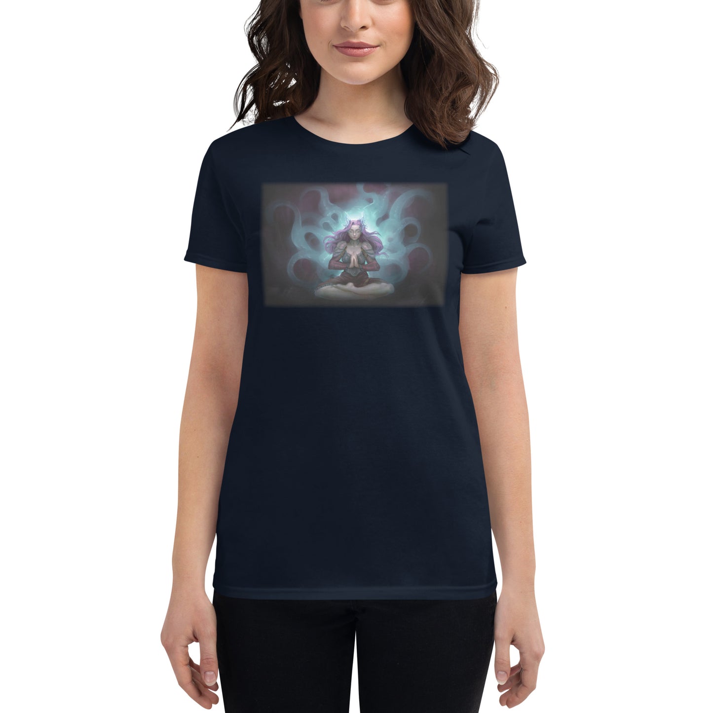 Women's Short Sleeve T-Shirt "Meditation"