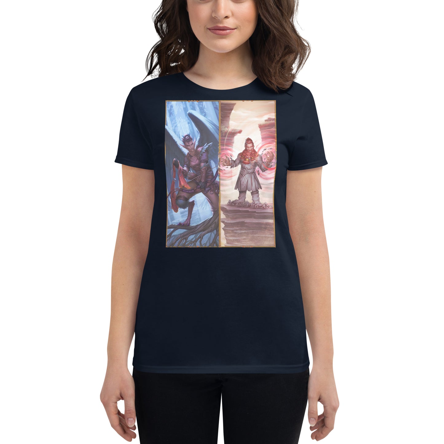 Women's Short Sleeve T-Shirt “Harpy Warlock"