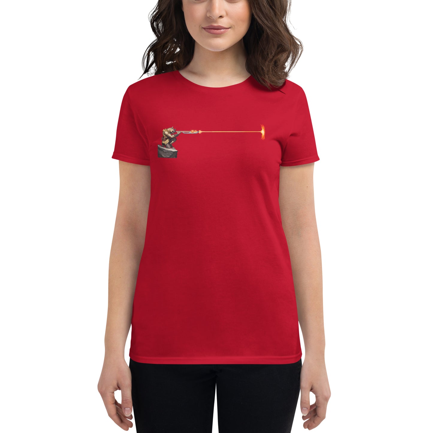 Women's Short Sleeve T-Shirt "Sniper"