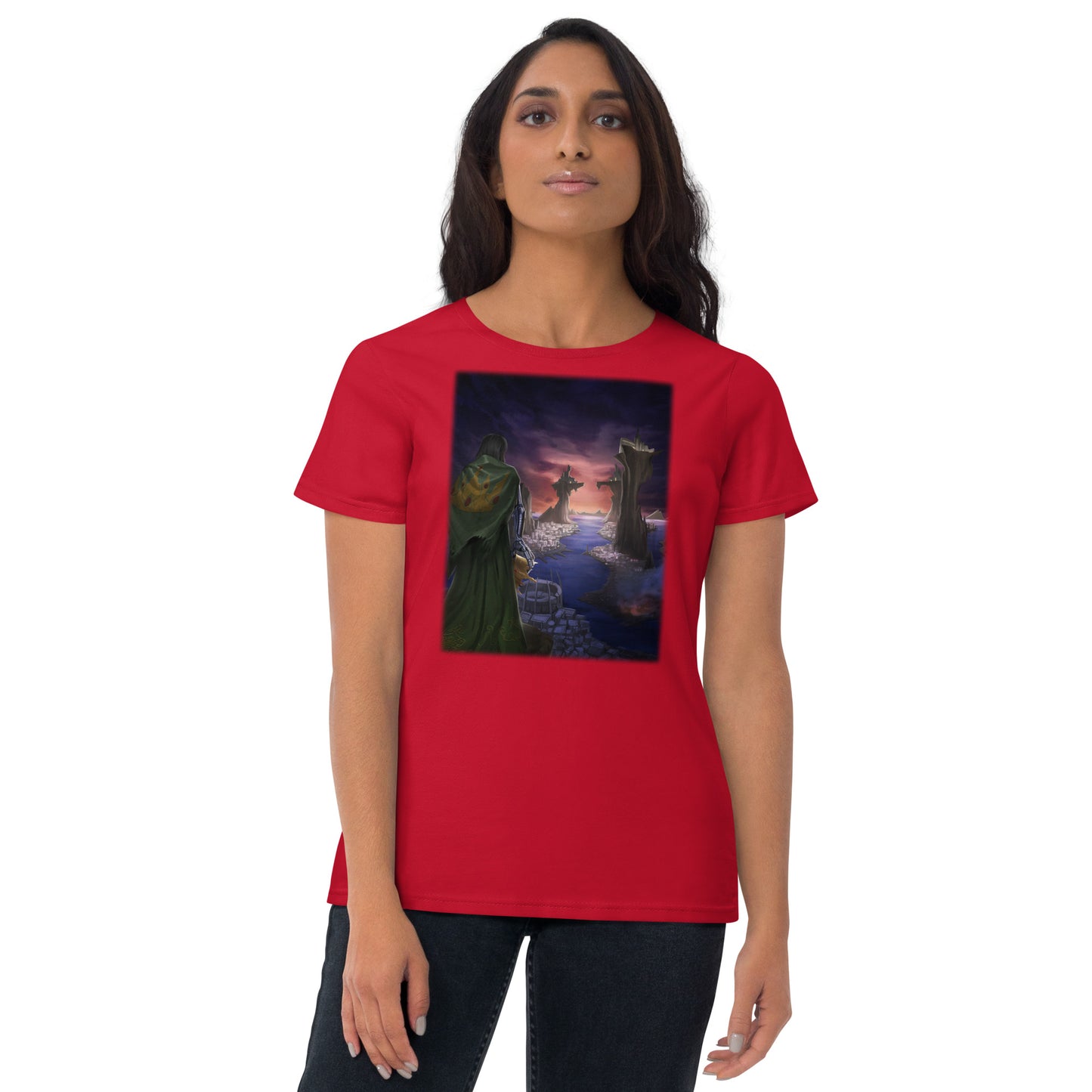 Women's Short Sleeve T-Shirt "Dread Queen"