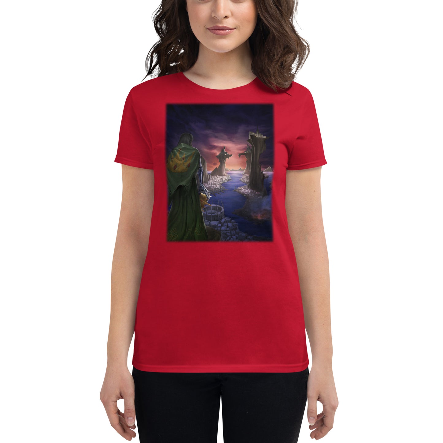 Women's Short Sleeve T-Shirt "Dread Queen"