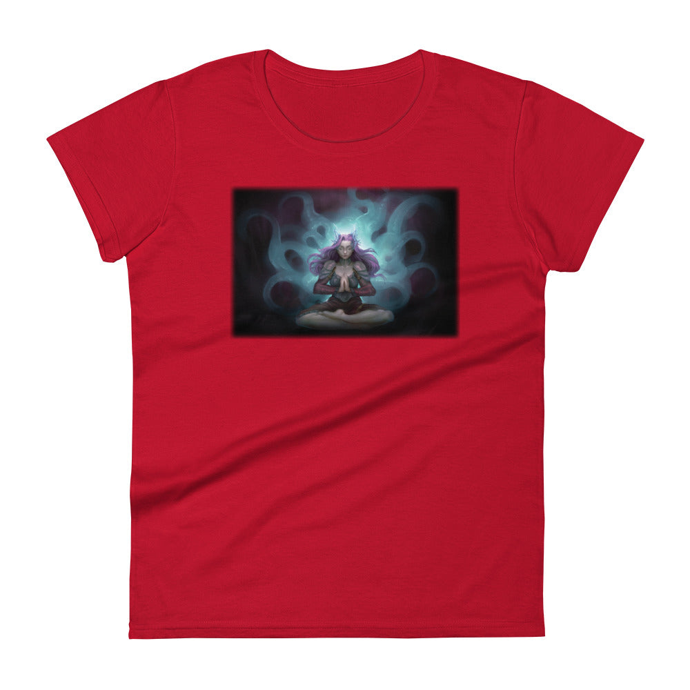 Women's Short Sleeve T-Shirt "Meditation"