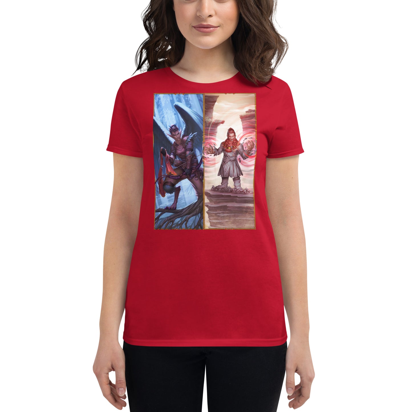 Women's Short Sleeve T-Shirt “Harpy Warlock"