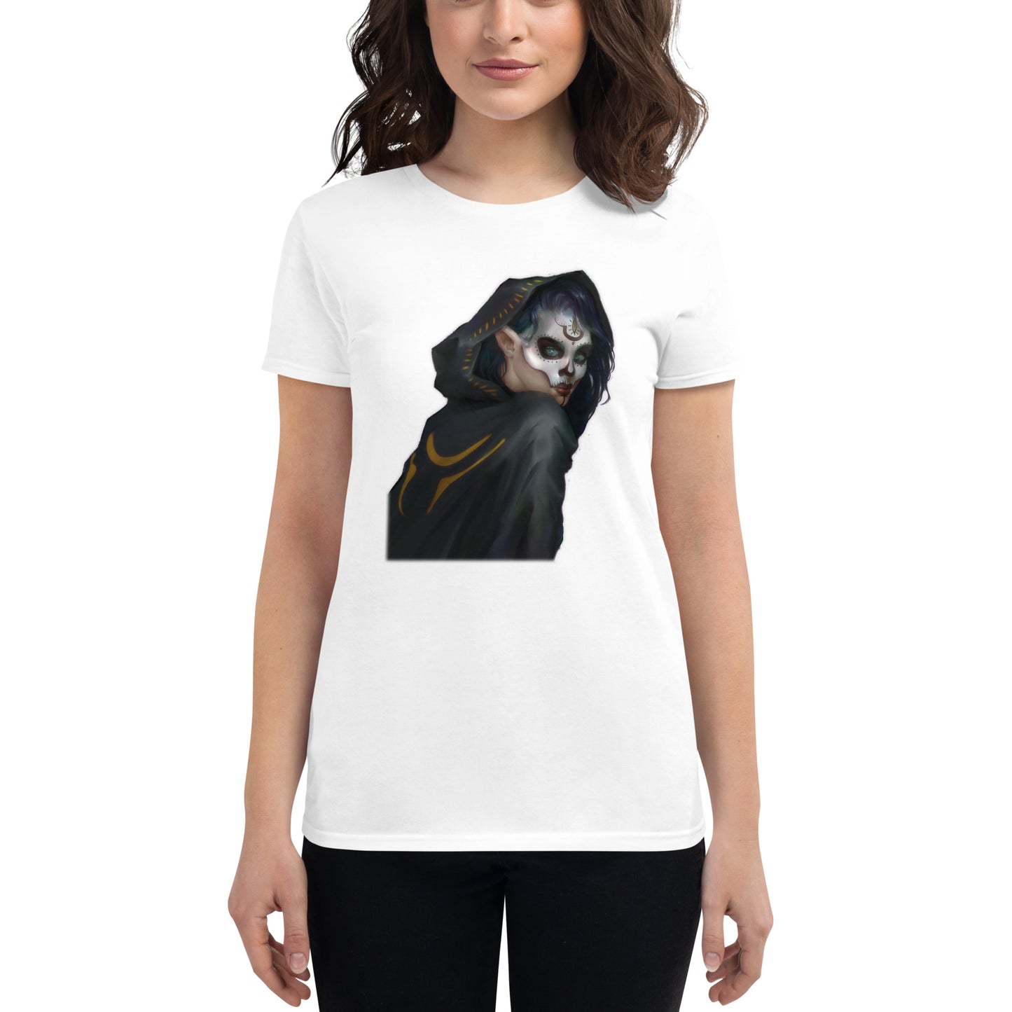 Women's Short Sleeve T-Shirt "Mask"