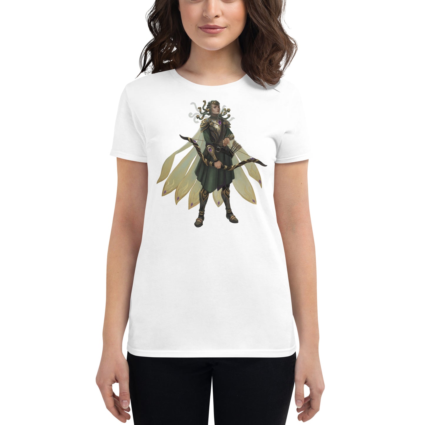 Women's Short Sleeve T-Shirt "Medusa Queen"