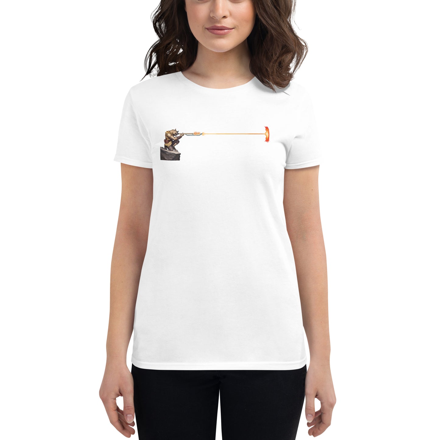 Women's Short Sleeve T-Shirt "Sniper"