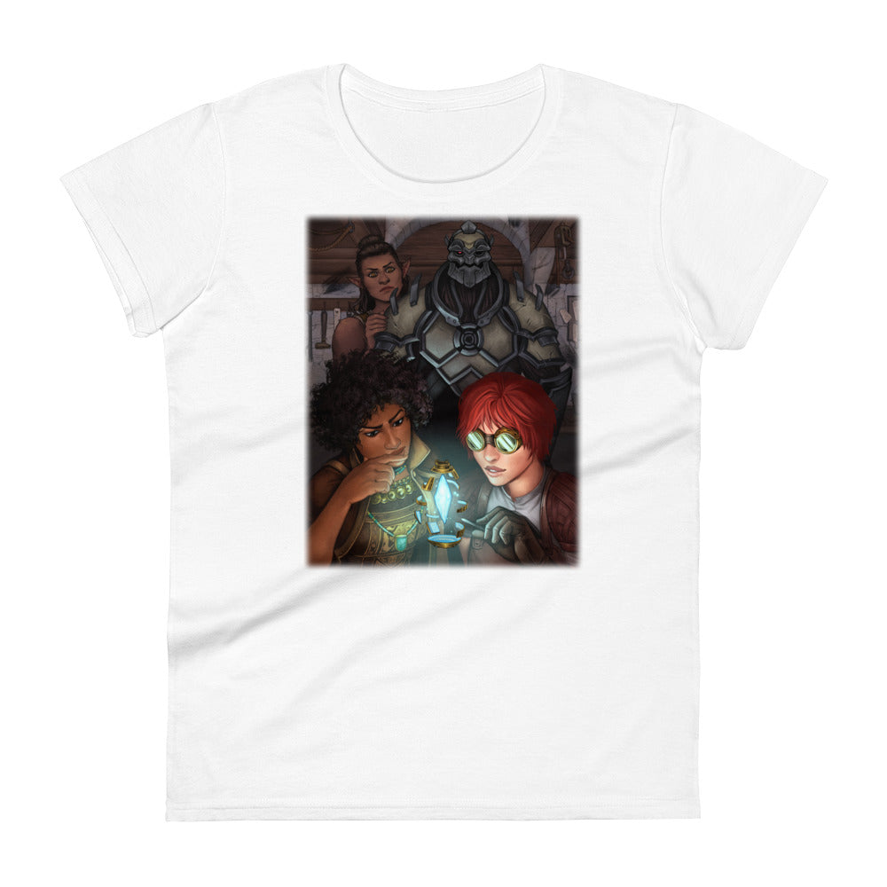 Women's Short Sleeve T-Shirt "Curious"