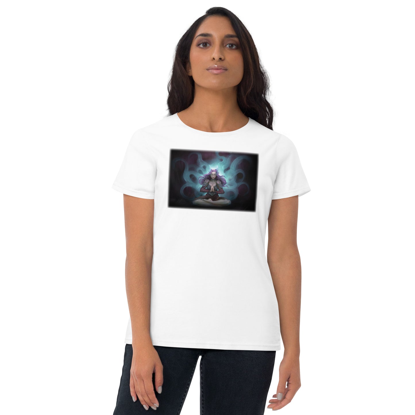 Women's Short Sleeve T-Shirt "Meditation"