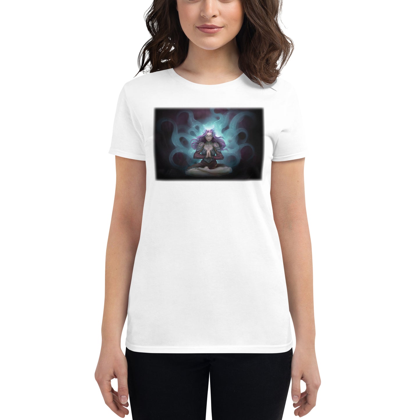 Women's Short Sleeve T-Shirt "Meditation"