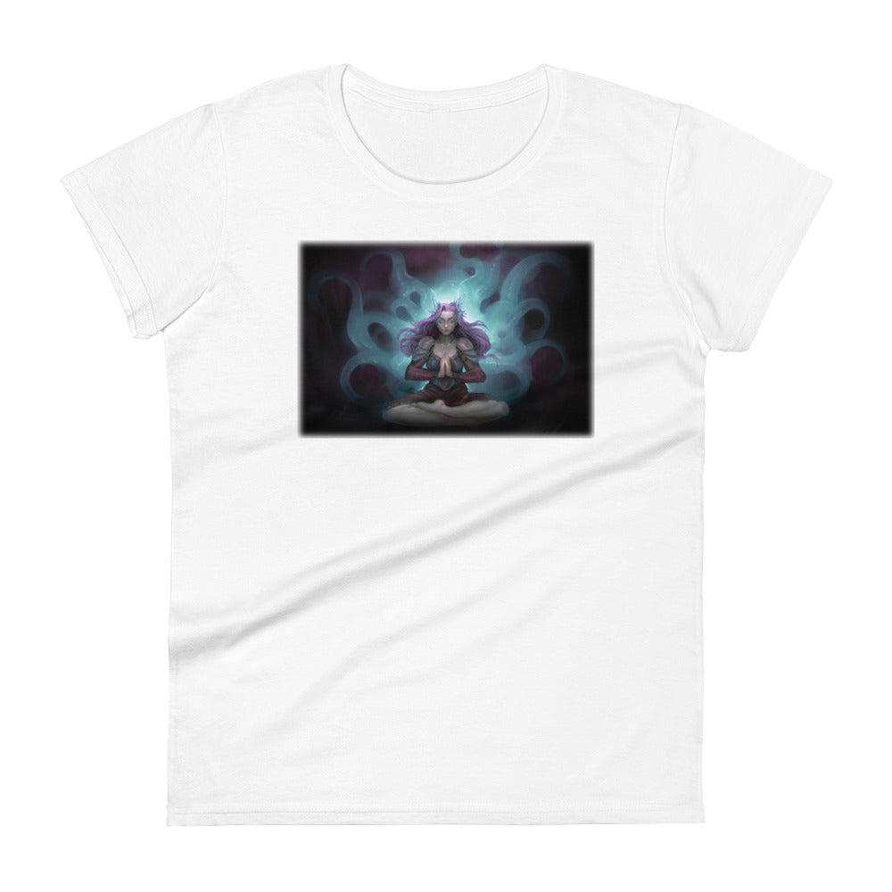 Women's Short Sleeve T-Shirt "Meditation"