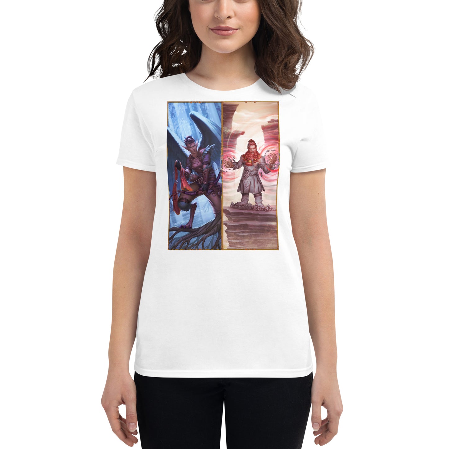 Women's Short Sleeve T-Shirt “Harpy Warlock"