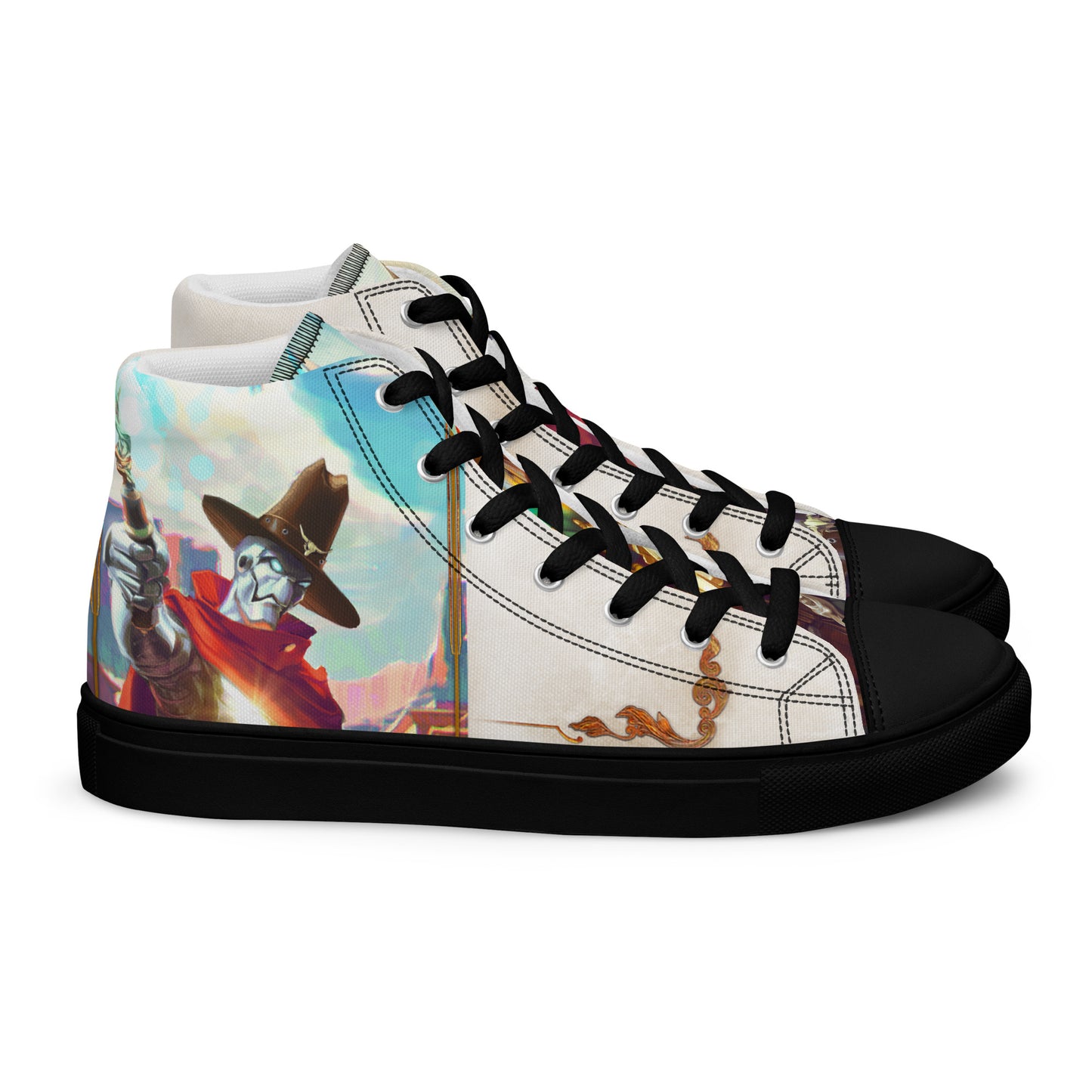 Women’s High Top Canvas Shoes “Wand Forged"