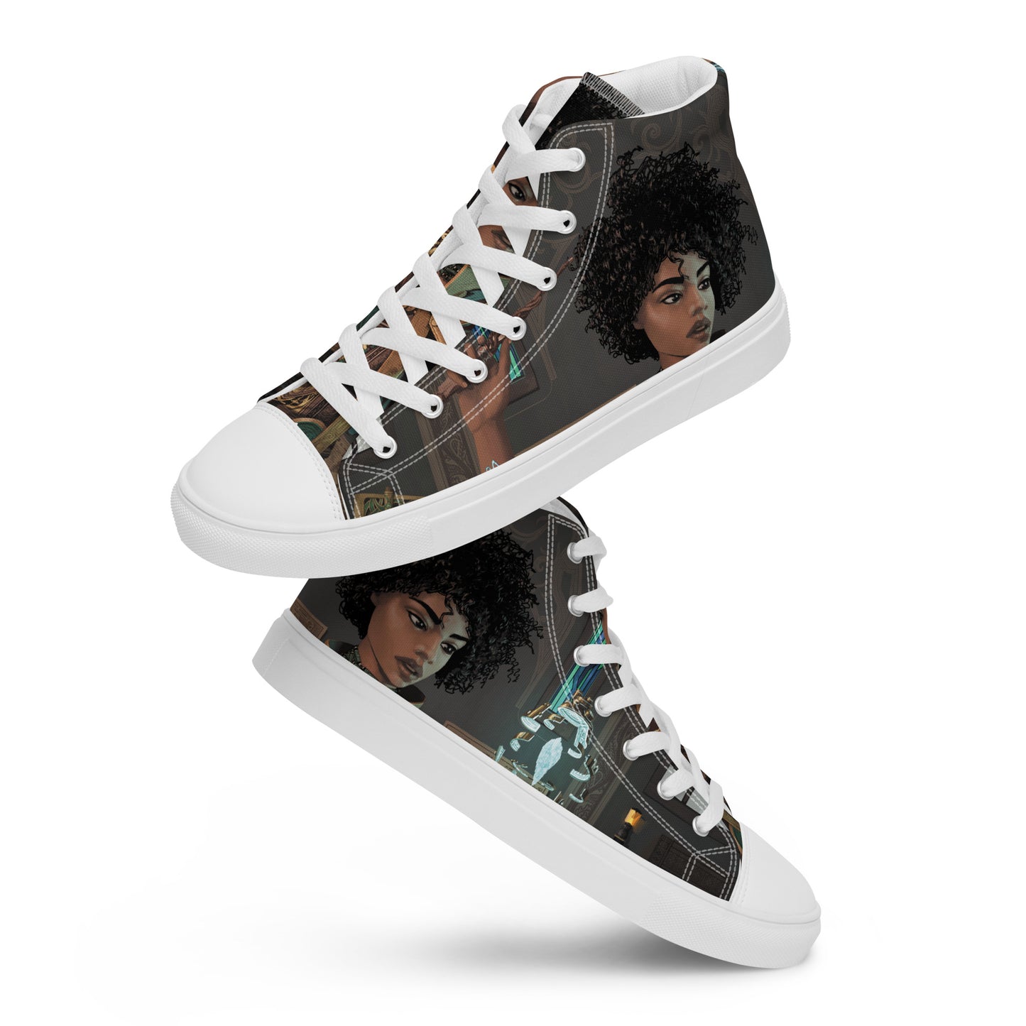 Women’s High Top Canvas Shoes "Artificer"