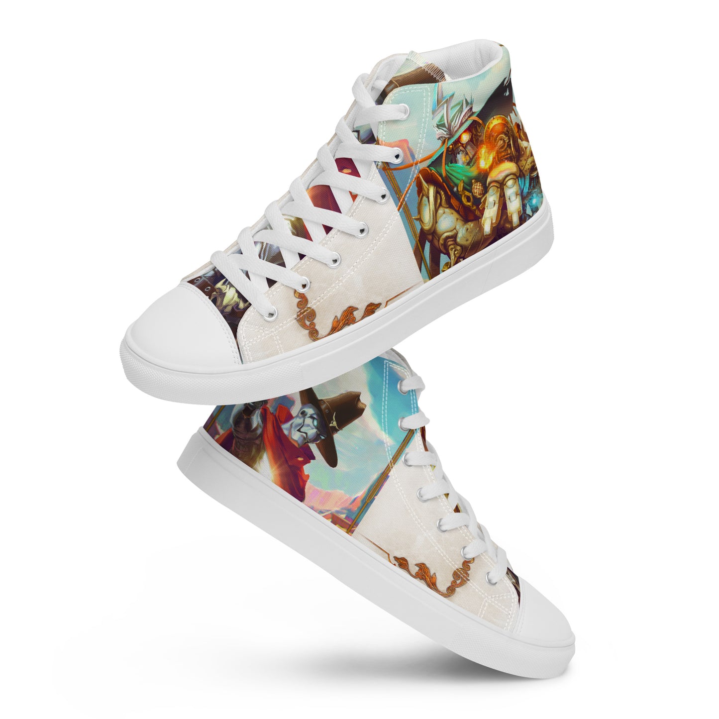 Women’s High Top Canvas Shoes “Wand Forged"