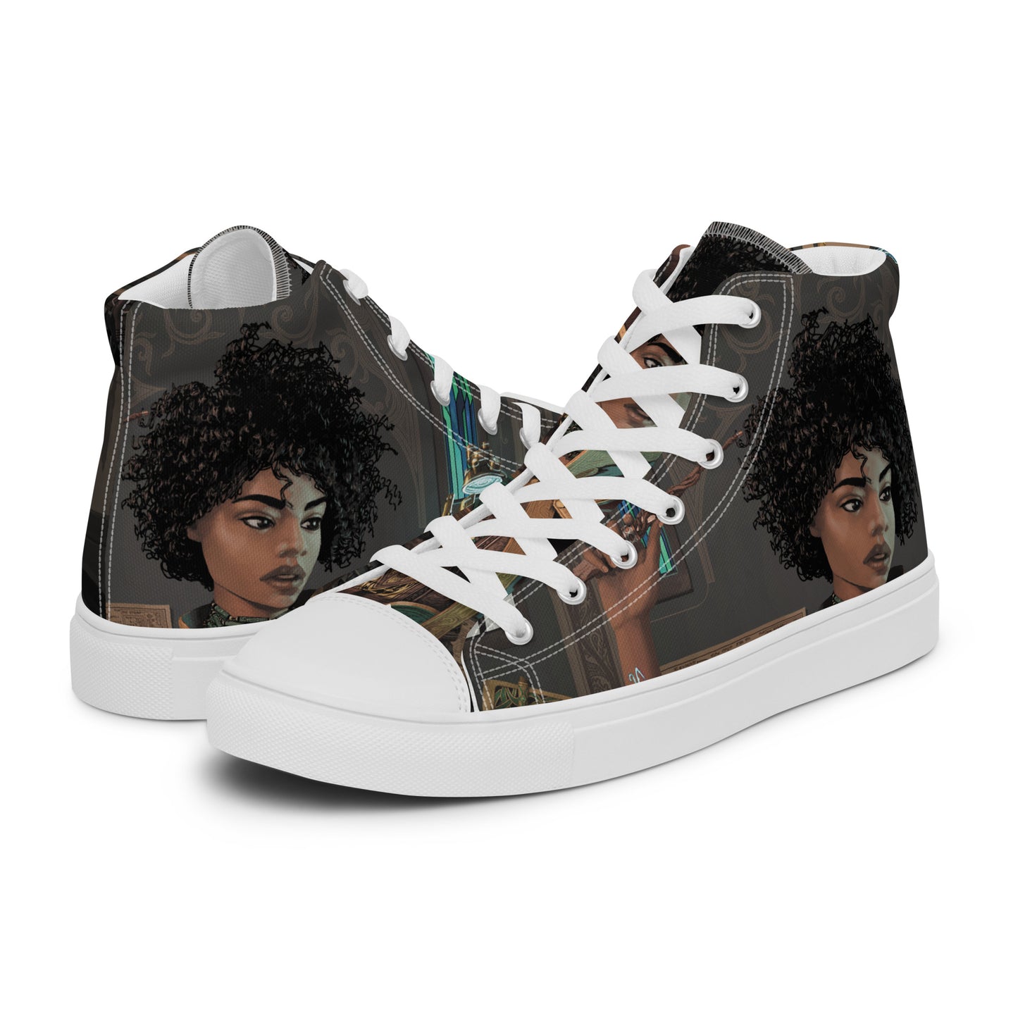 Women’s High Top Canvas Shoes "Artificer"