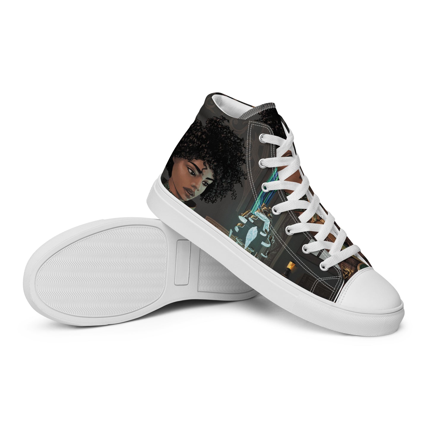 Women’s High Top Canvas Shoes "Artificer"