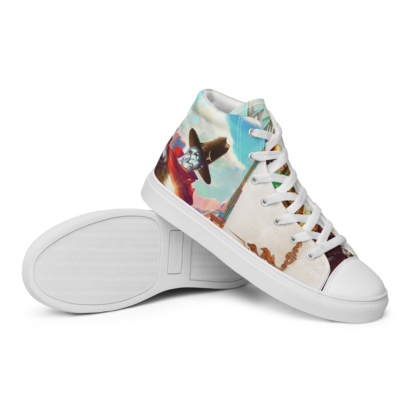 Women’s High Top Canvas Shoes “Wand Forged"