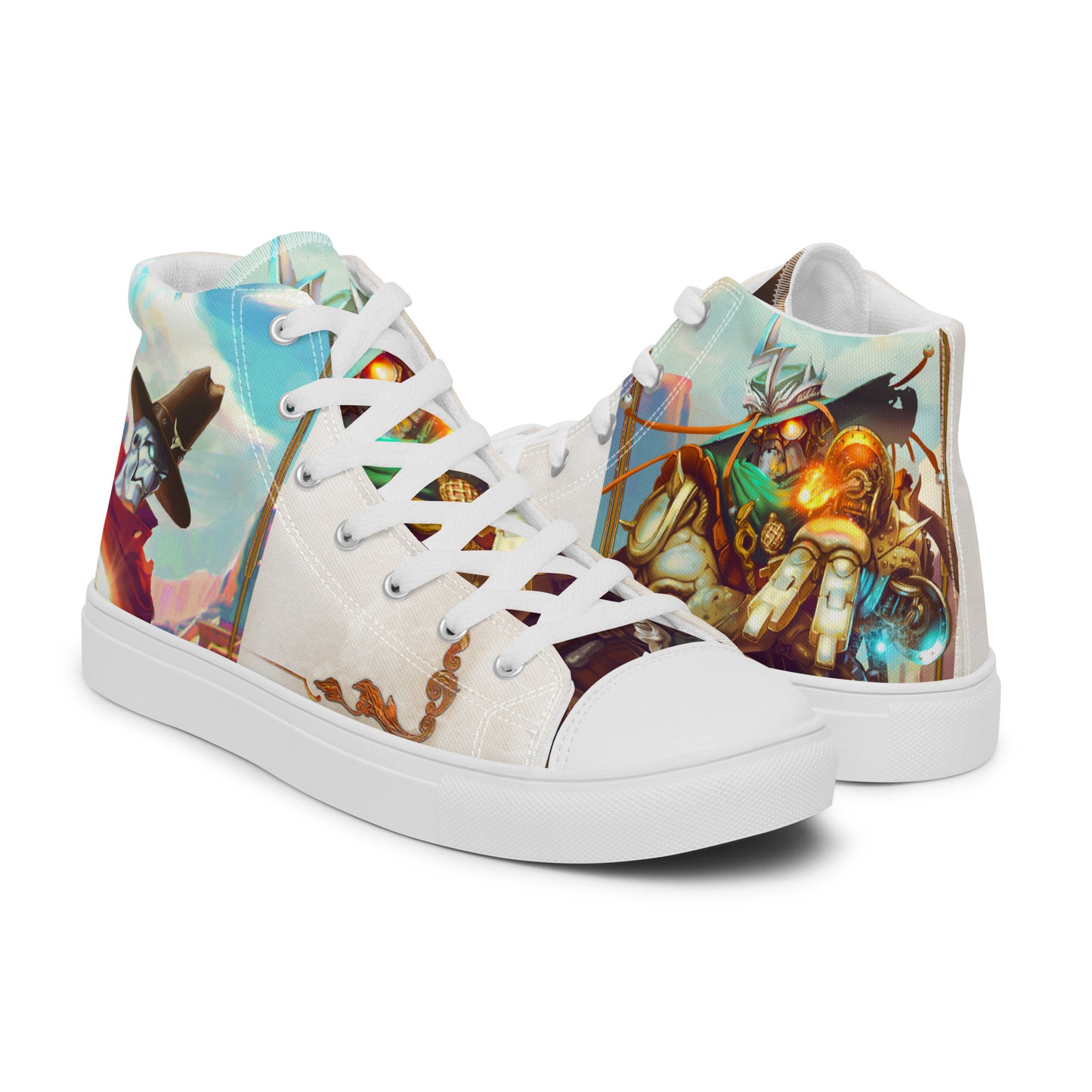 Women’s High Top Canvas Shoes “Wand Forged"