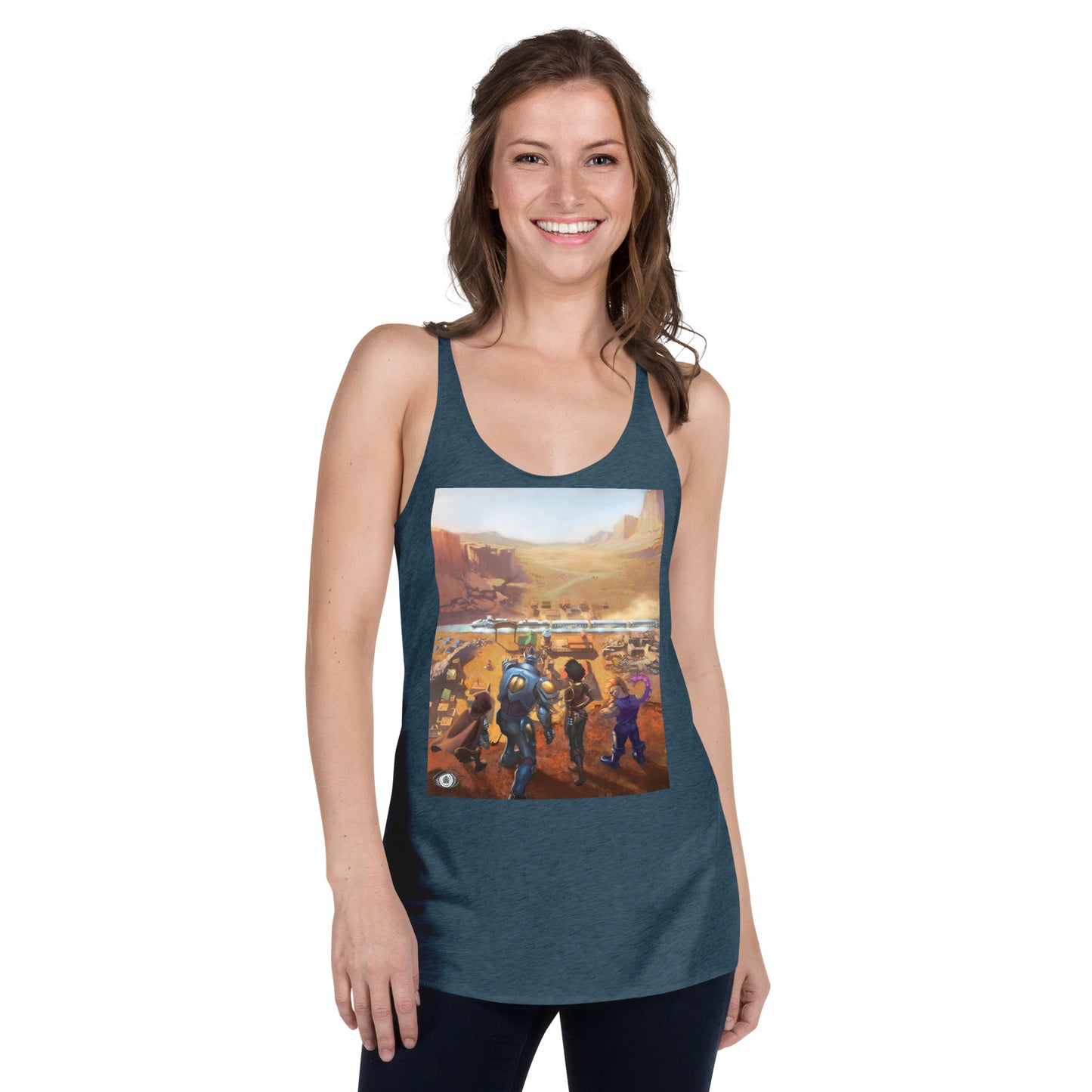 Women's Racerback Tank "Quickstone"