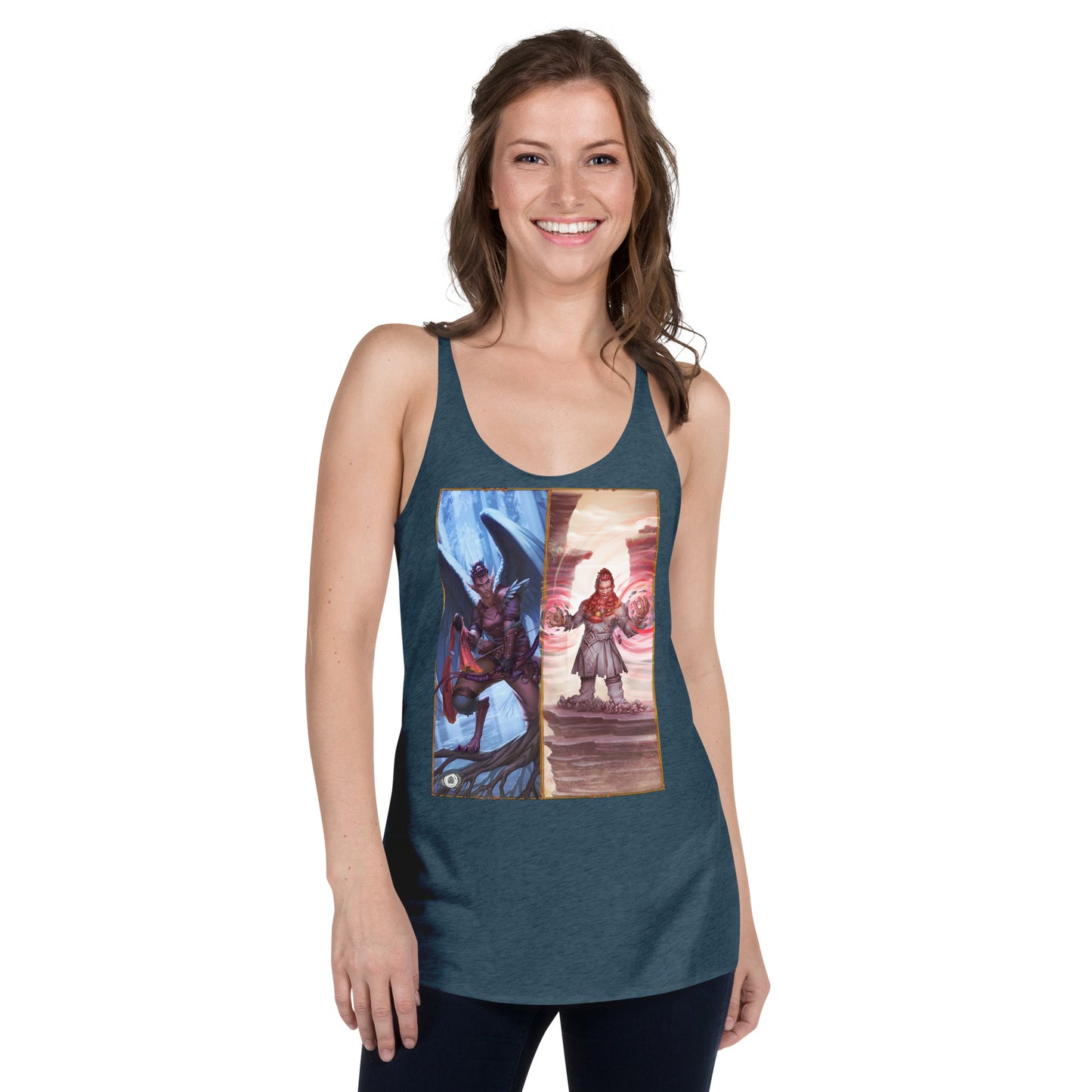 Women's Racerback Tank "Harpy Warlock"