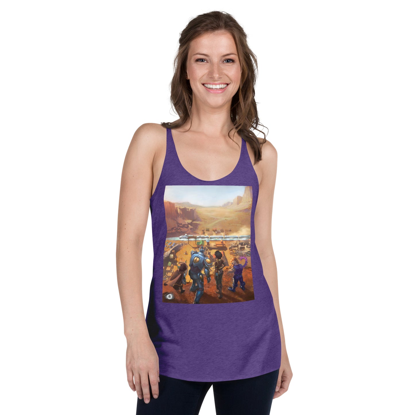 Women's Racerback Tank "Quickstone"