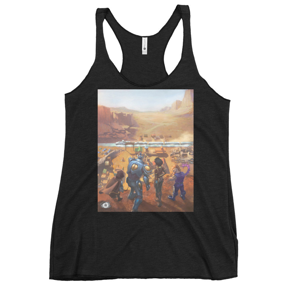 Women's Racerback Tank "Quickstone"