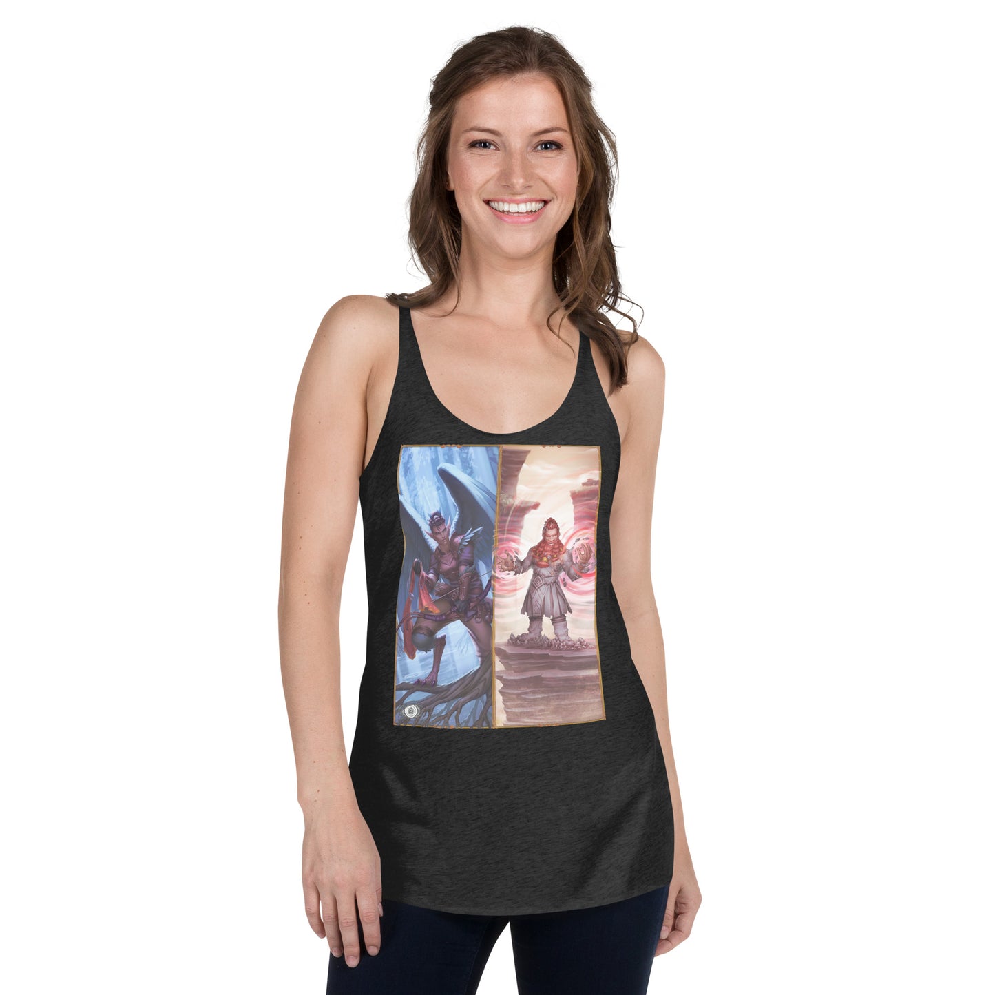 Women's Racerback Tank "Harpy Warlock"