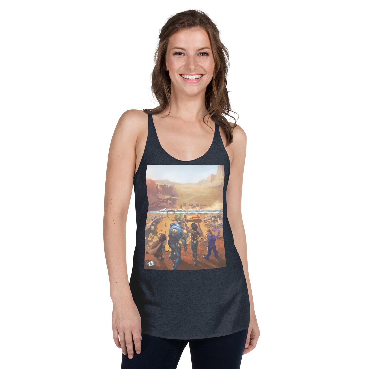 Women's Racerback Tank "Quickstone"